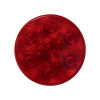 Uni-Bond LED 4" Rd STT Lamp Red-7-Dio LED4000-7R
