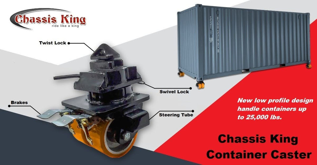 Container Cast 6K Container Caster - Set of 4 – Chassis King Inc.
