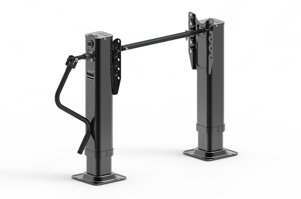 Landing Legs for Trailers and Container Chassis Close-up