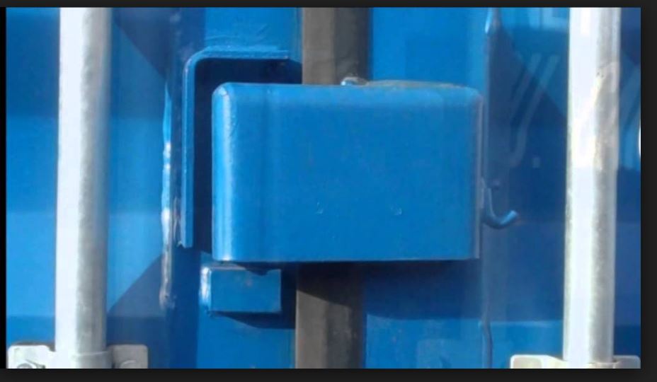 Welded Container Lock Heavy Duty Weld On Lock Box for Shipping Container – Chassis King Inc.