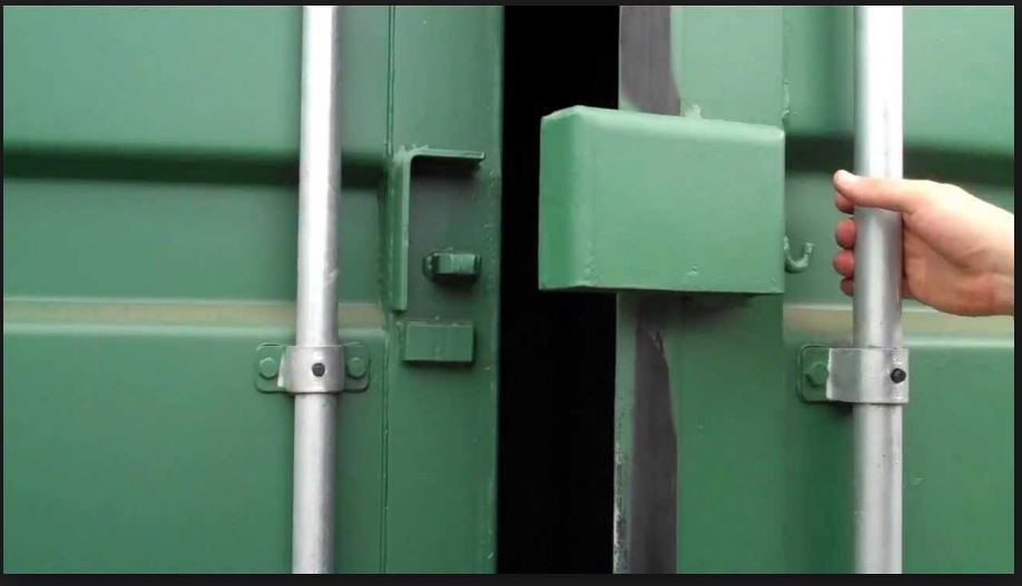 Welded Container Lock Heavy Duty Weld On Lock Box for Shipping Container – Chassis King Inc.